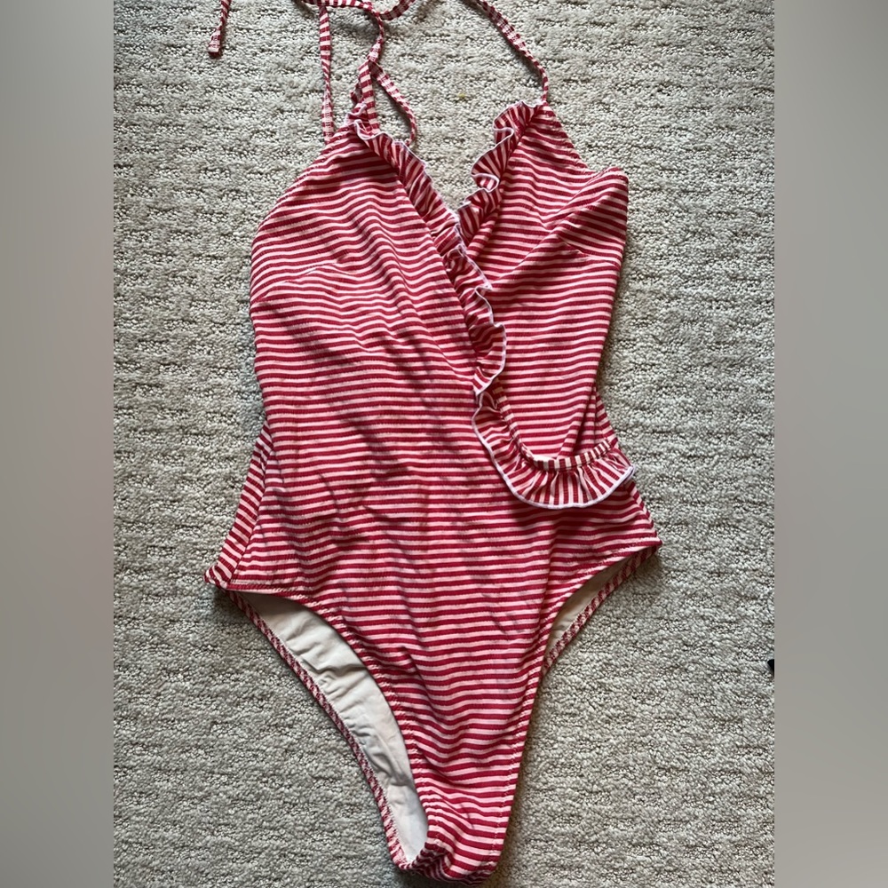 Solid & Striped one piece - Medium